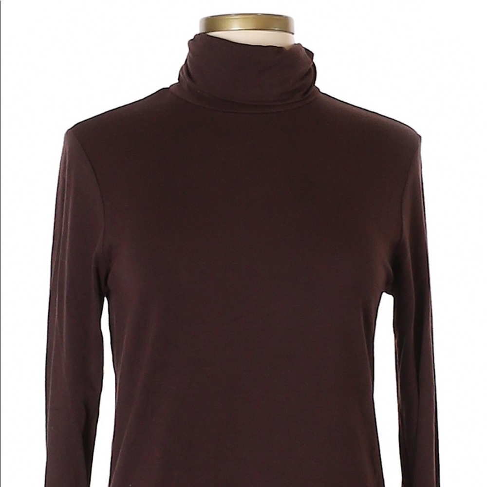 COPY - 🛍CAbi brown turtleneck Size M